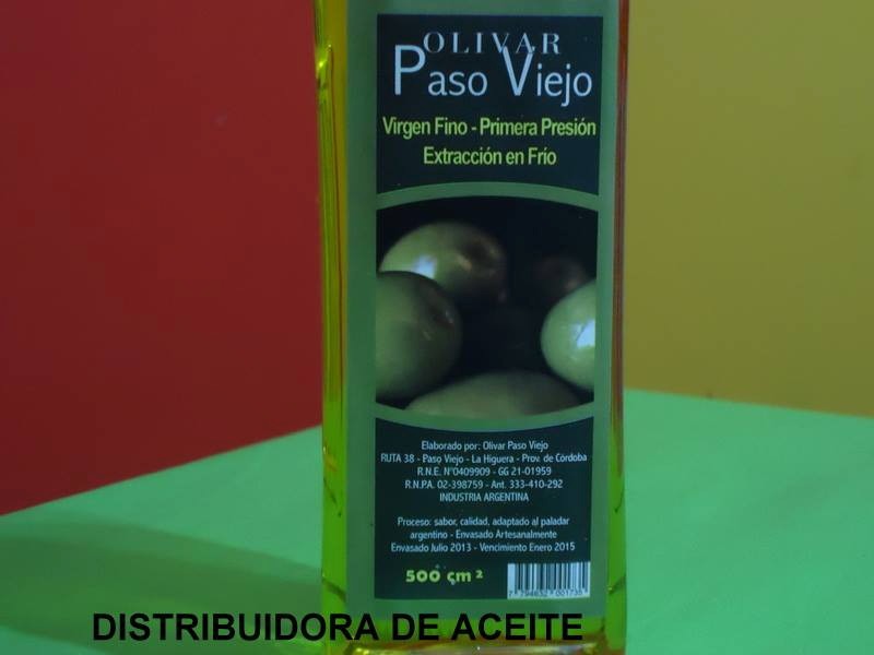 Aceite de oliva extra virgen Paso Viejo
